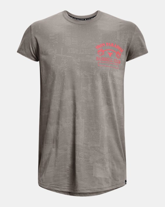 Men's Project Rock Show Your Gym Short Sleeve in Gray image number 5